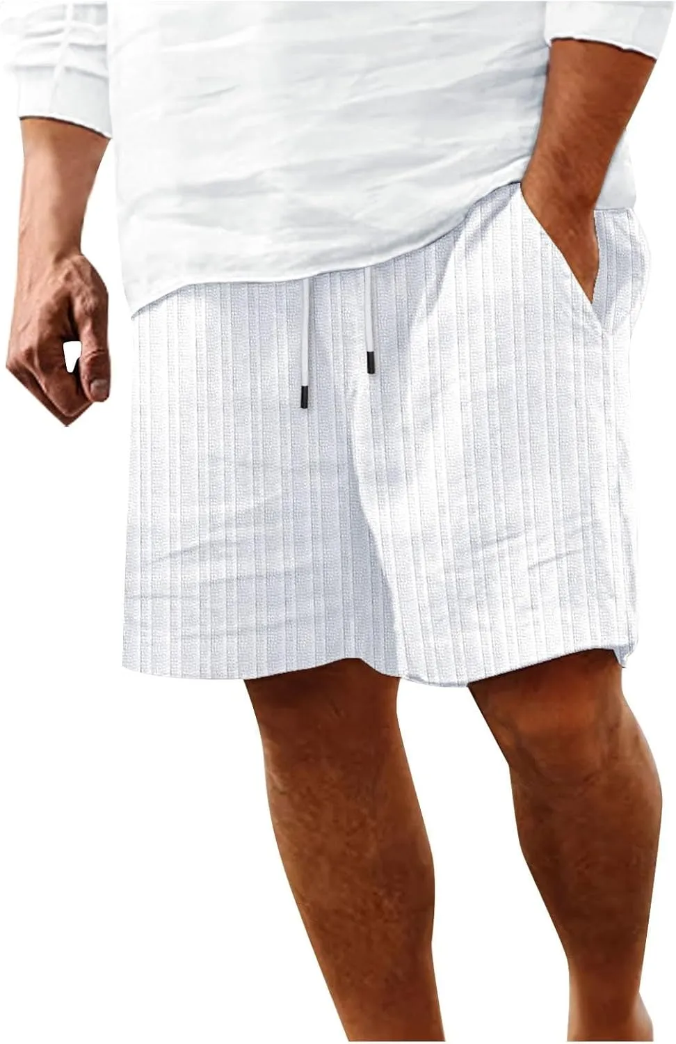 Travel Pants for Men Beach Swing Chino Shorts Men Large Size Beach Shorts for Men Plus Size Cargo Shorts Men, Medium