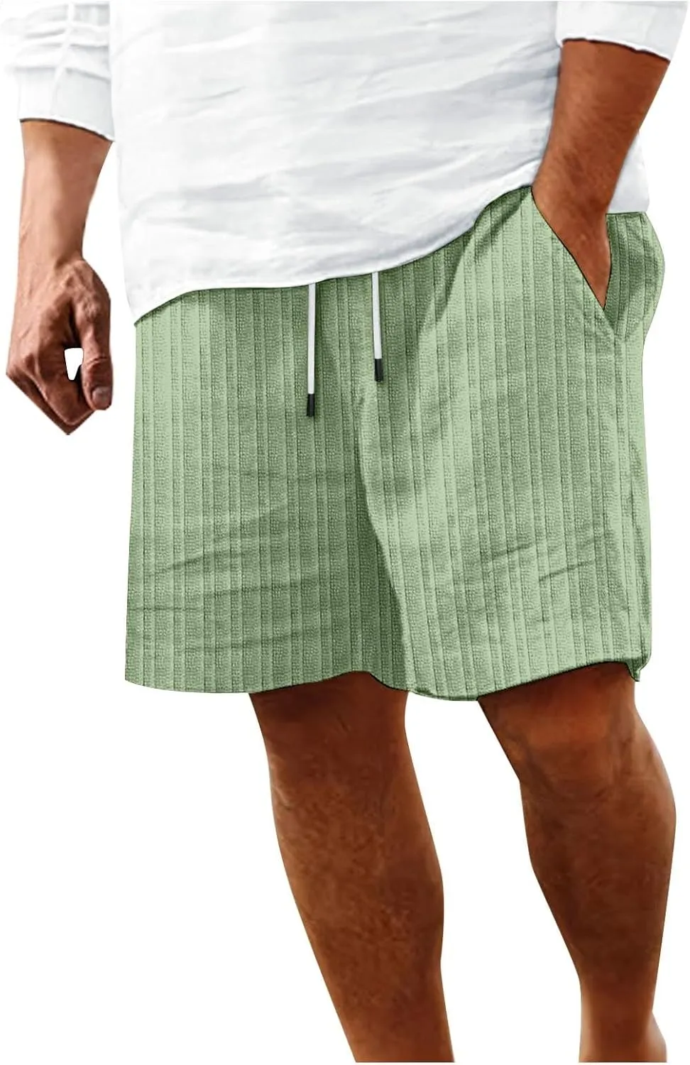 Travel Pants for Men Beach Swing Chino Shorts Men Large Size Beach Shorts for Men Plus Size Cargo Shorts Men, Medium
