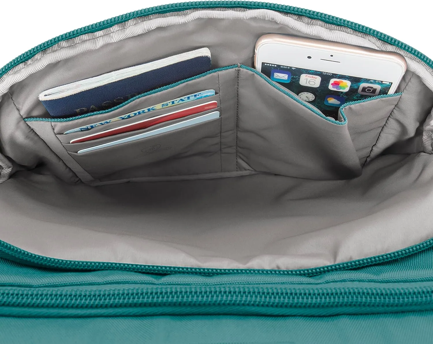 Travelon Anti-Theft Classic North/South Crossbody Bag