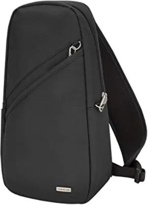Travelon Anti-Theft Classic Sling Bag,Black, One Size