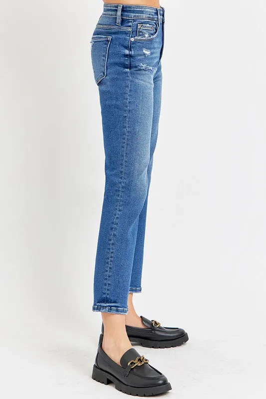 Tummy Control High Rise Crop Bootcut