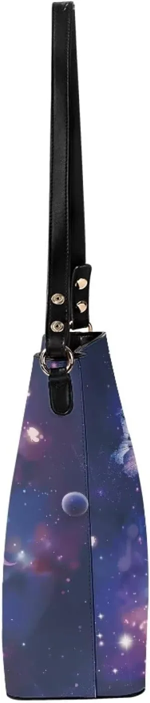 Tuoxiukan Personalized Tote Bags for Women Custom Handbags with Logo Shoulder Cross-body Bucket Bags Gifts for Her