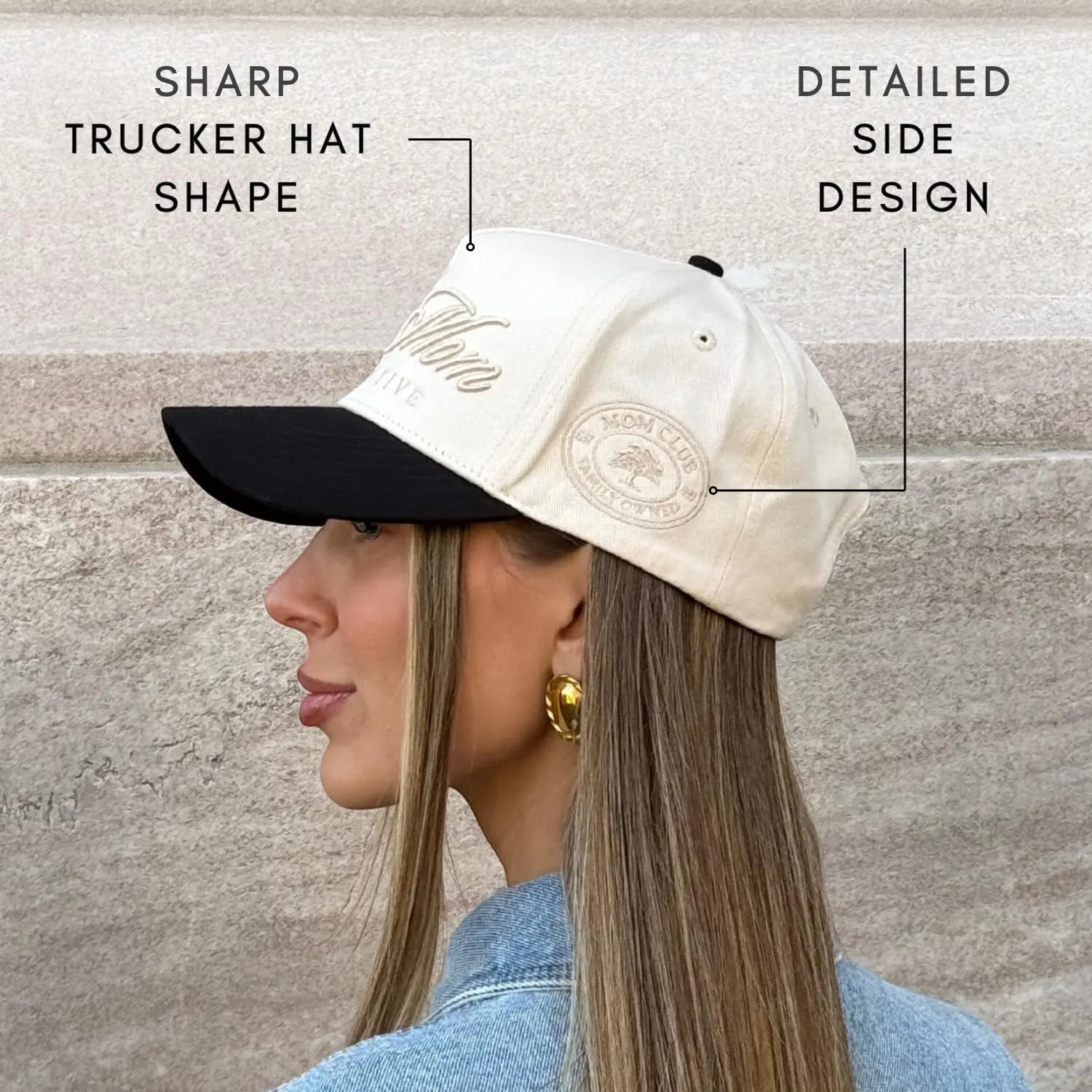 Vintage Mom & Dad Trucker Hats | Men & Women | Kids Grandpa Boy Mom Girl Dad Hats | Country Western | Cotton | Snapback
