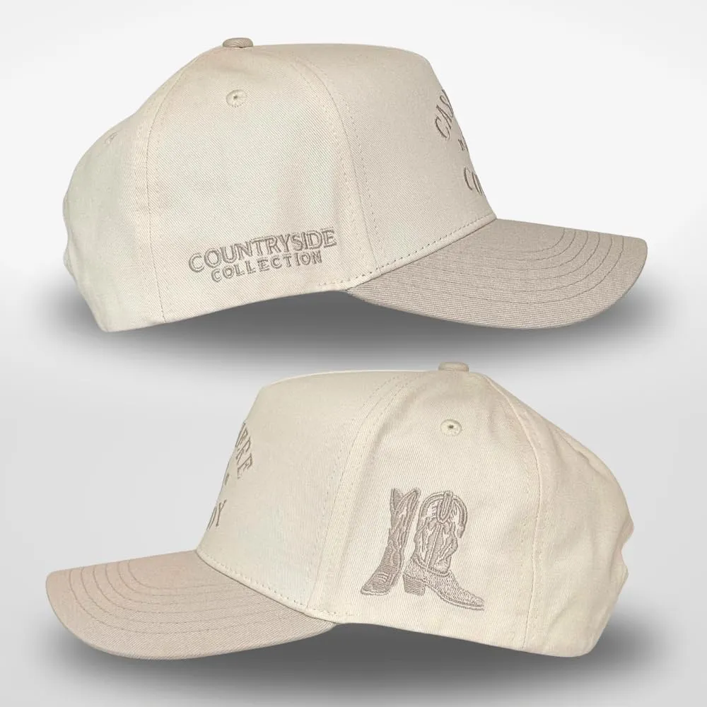 Vintage Western Trucker Hat | Men & Women | Country Cute Caps for Cowgirls Cowboys | Camo Denim Embroidered Cotton | Snapback