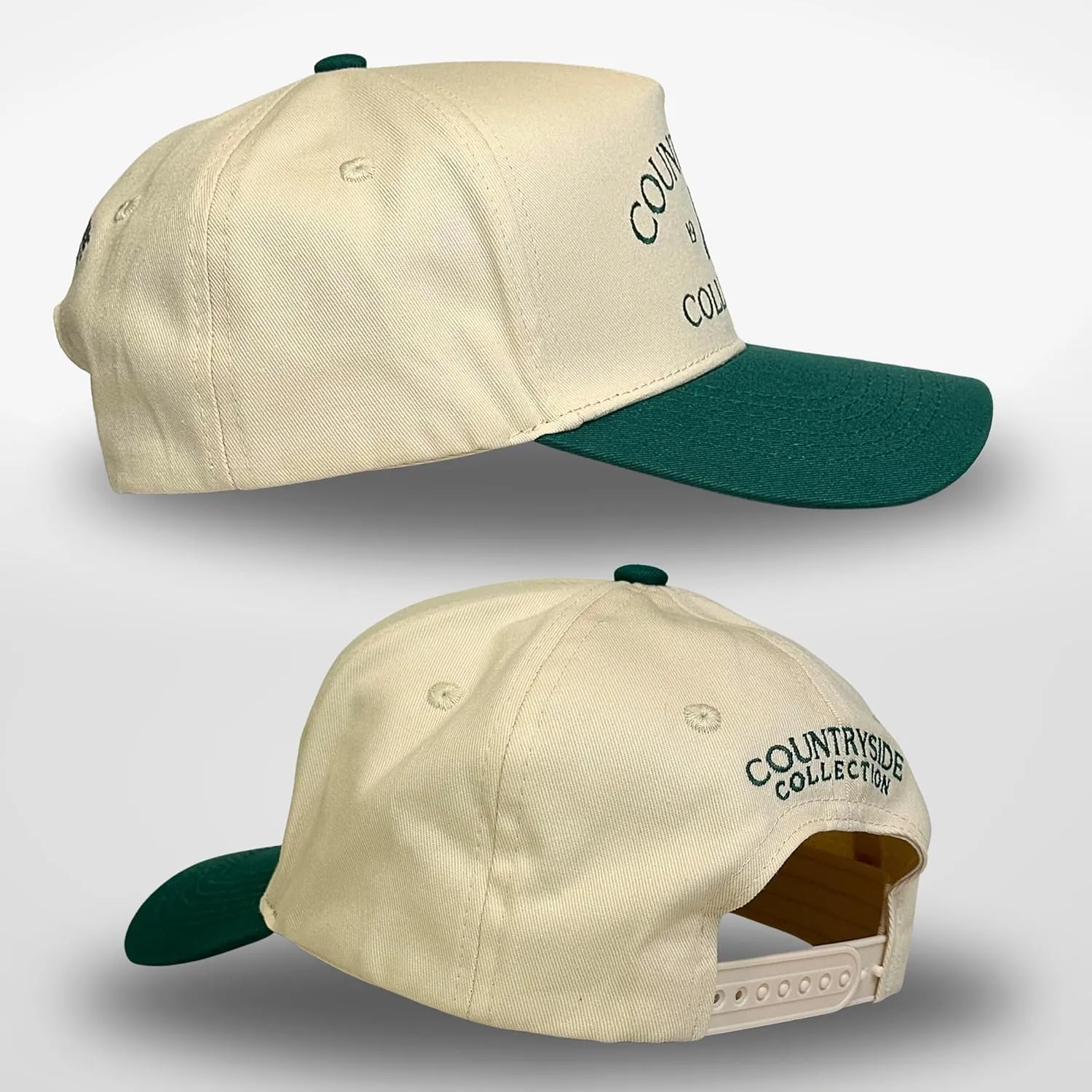 Vintage Western Trucker Hat | Men & Women | Country Cute Caps for Cowgirls Cowboys | Camo Denim Embroidered Cotton | Snapback