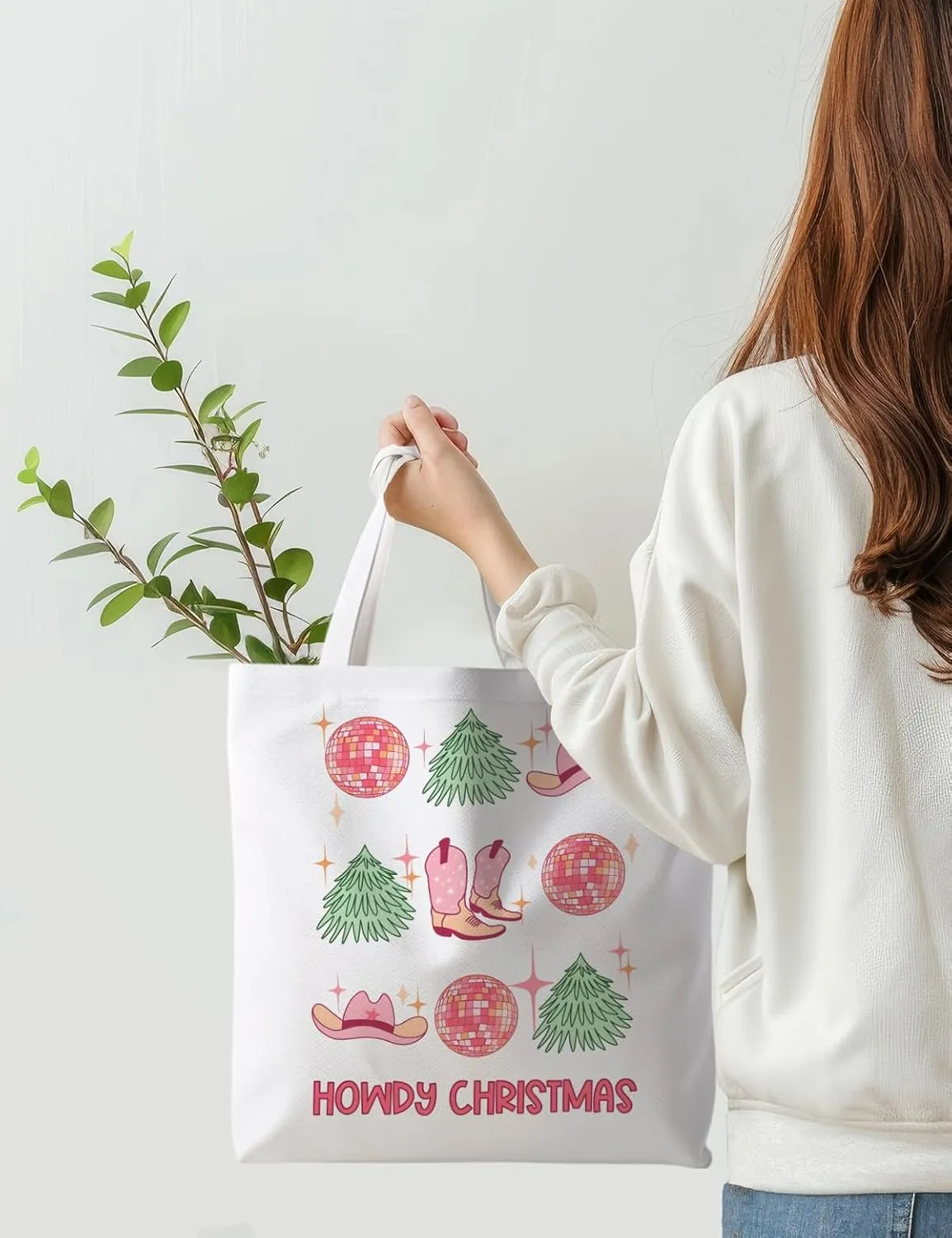 Western Tote Bag, Western Stuff for Women, Western Reusable Grocery Bags Shopping Bags