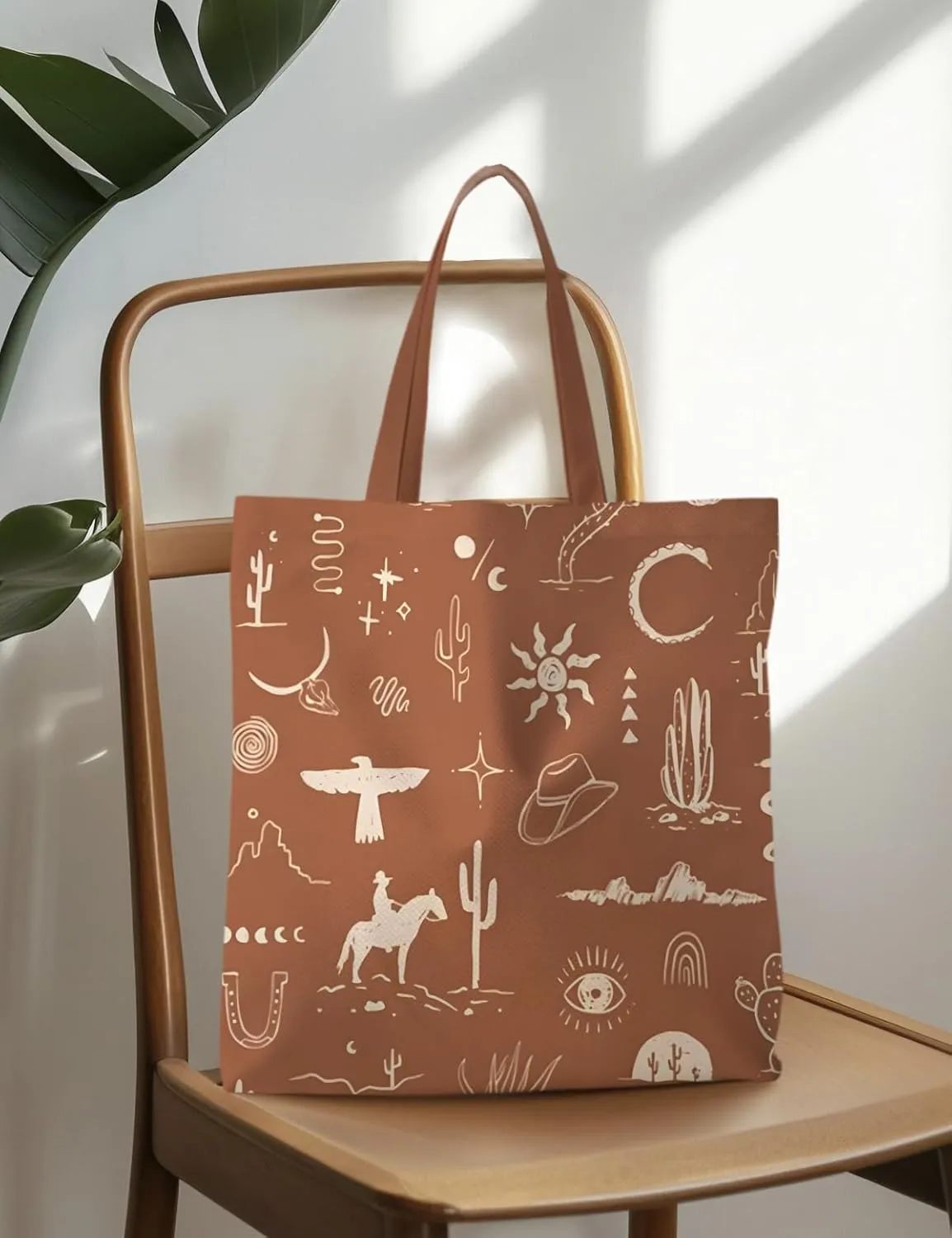Western Tote Bag, Western Stuff for Women, Western Reusable Grocery Bags Shopping Bags