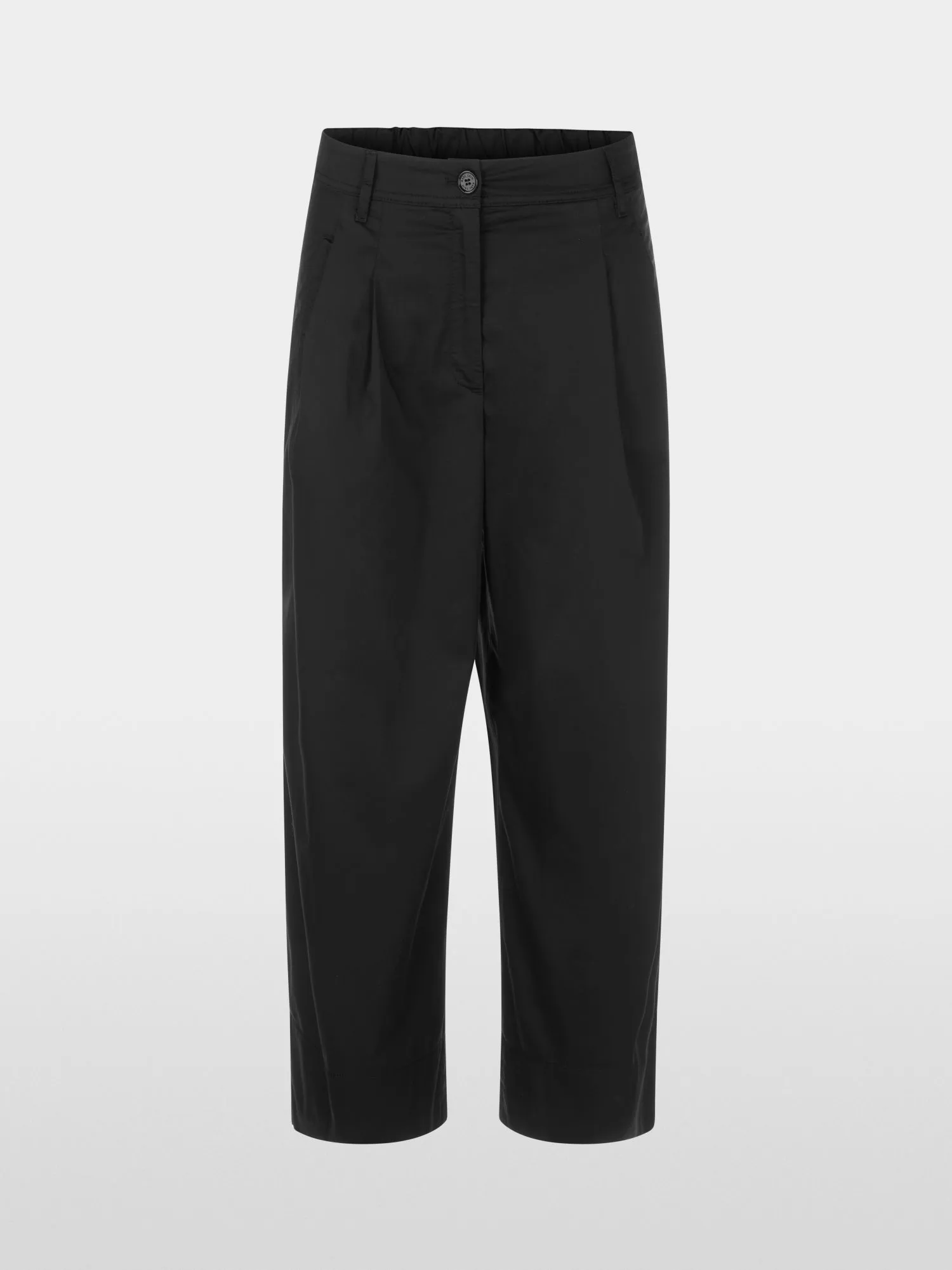 Wide Leg Crop Pant - Black