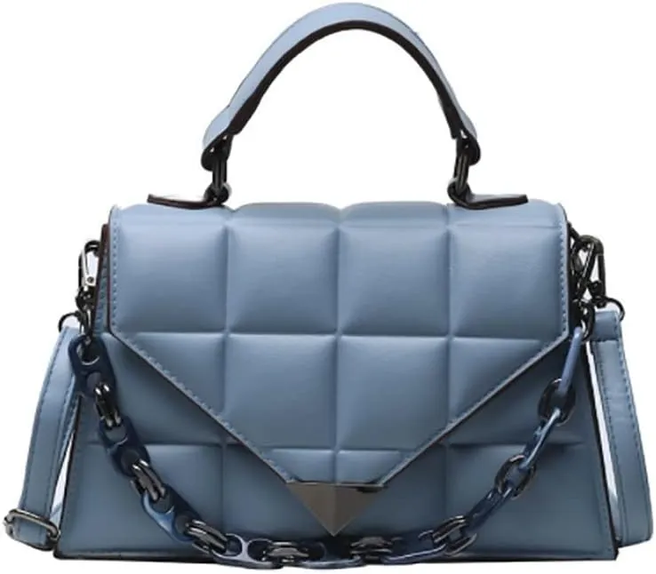 Women Handbags Shoulder Bags, Satchel Tote Bag, Luxury Women's Flap Shoulder Bags Fashion Quality Pu Leather Purses and Handbags (Color : OneColor)