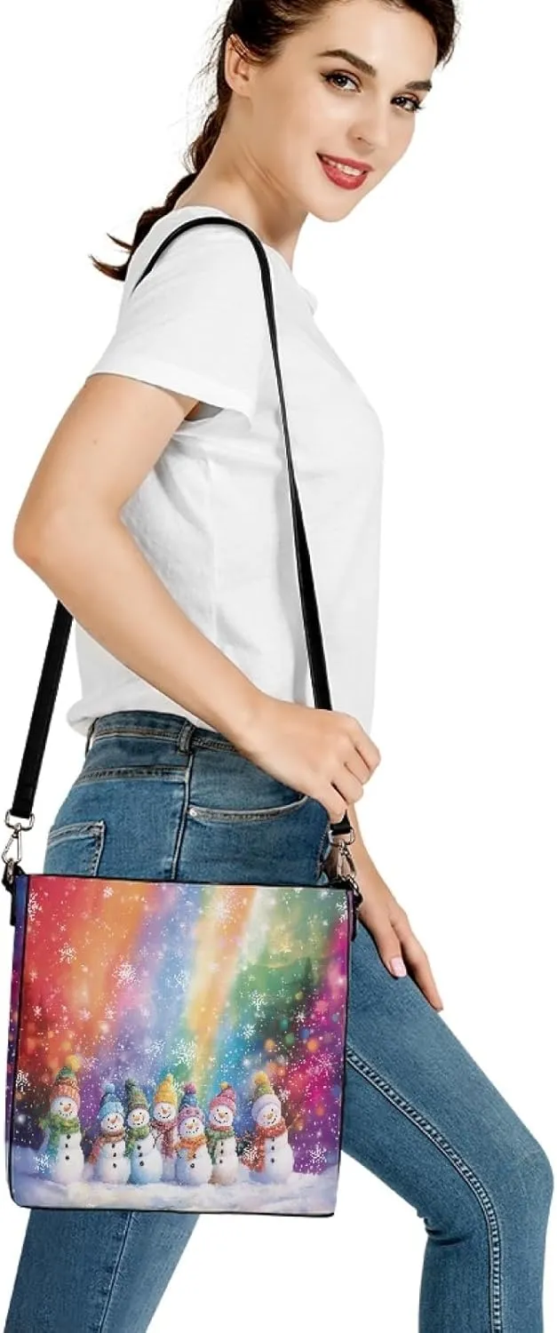 Women Purses and Handbags Leather Hobo Bags Shoulder Bucket Crossbody Purse