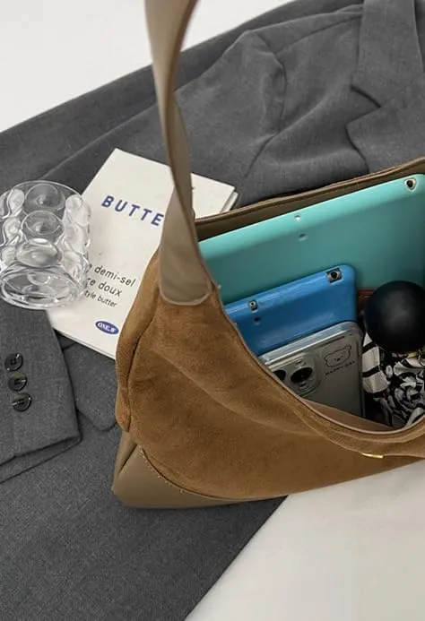 Women Slouchy Large Capacity Tote Bag Vintage Casual Hobo Bag Chic Shoulder Bag Satchel Purse Clutch Bag Underarm bag