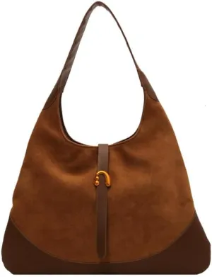 Women Slouchy Large Capacity Tote Bag Vintage Casual Hobo Bag Chic Shoulder Bag Satchel Purse Clutch Bag Underarm bag