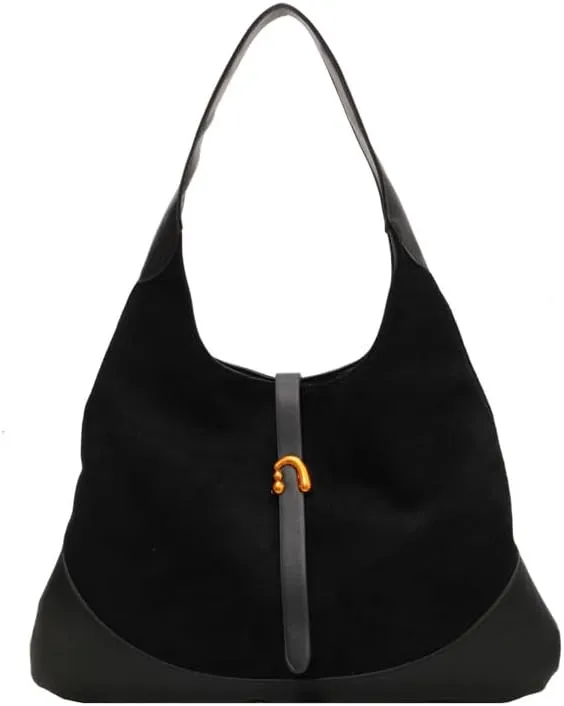 Women Slouchy Large Capacity Tote Bag Vintage Casual Hobo Bag Chic Shoulder Bag Satchel Purse Clutch Bag Underarm bag