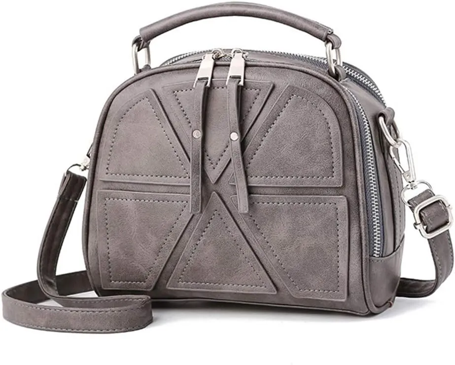 Women Small Purse PU Leather Shoulder Bags Vintage Satchel
