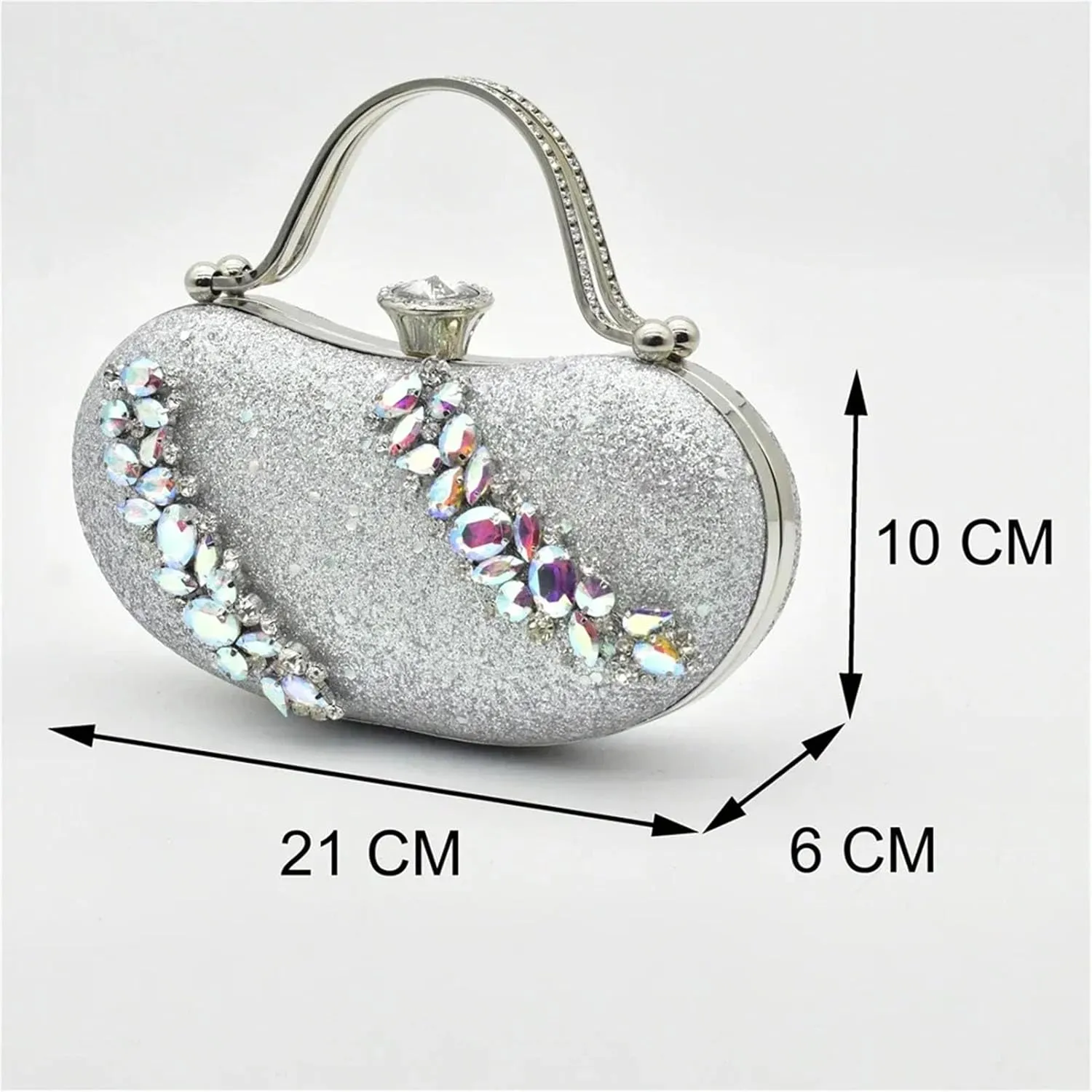 Women's African Pointed-Toe Bridal Set - Plus Size Rhinestone Wedding Pumps