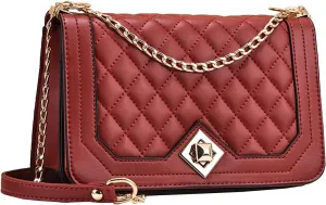 Women's Crossbody Bags Quilted Leather Shoulder Bags Quilted Tote Bags Clutch Bags Evening Bags Wallets