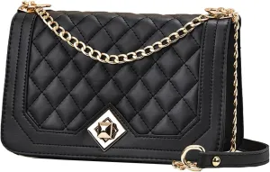 Women's Crossbody Bags Quilted Leather Shoulder Bags Quilted Tote Bags Clutch Bags Evening Bags Wallets