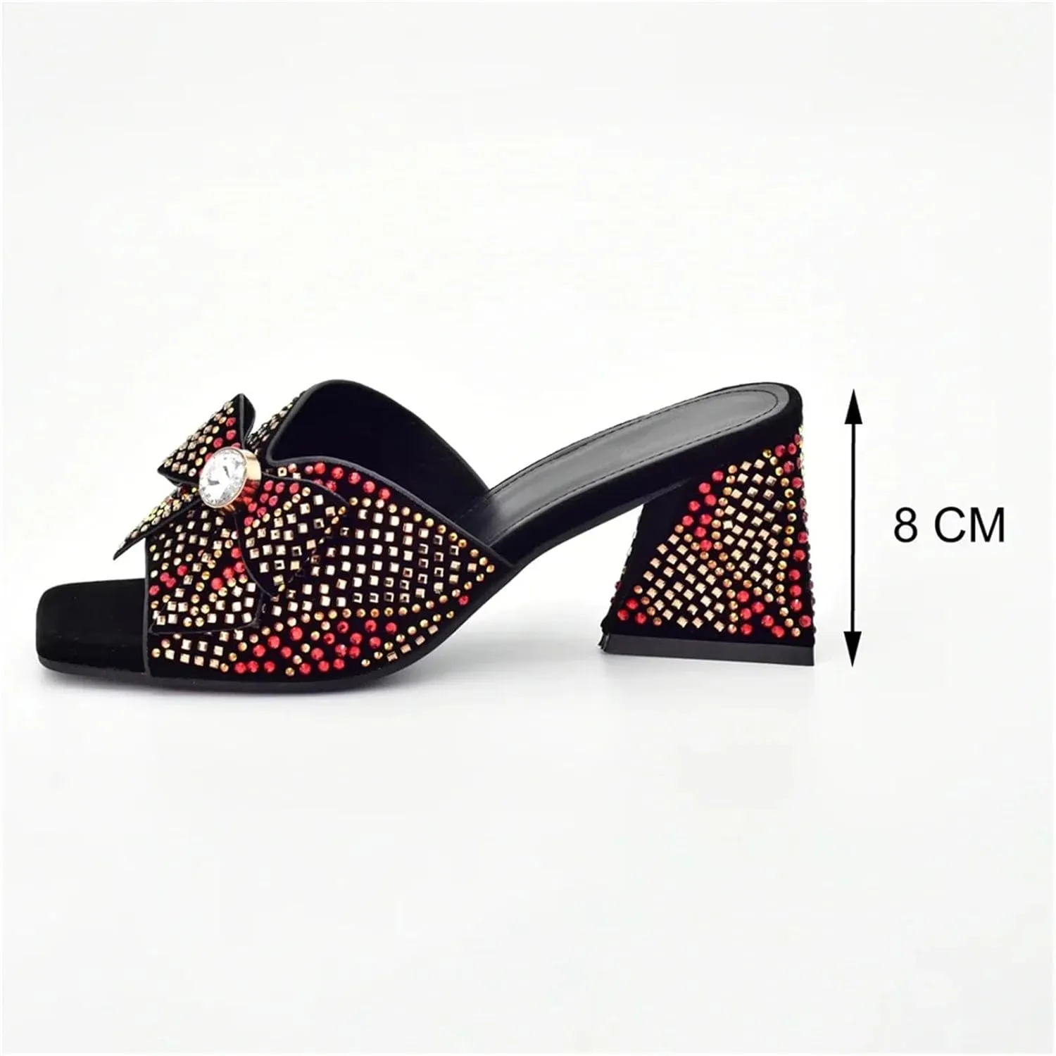 Women's Italian Diamond Bridal Set - Luxury Wedding Shoes & Evening Bag
