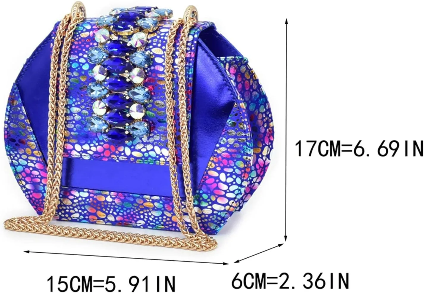 Women's Italian Rhinestone Bridal Set - Luxury Heel Pumps & Matching Wedding Clutch