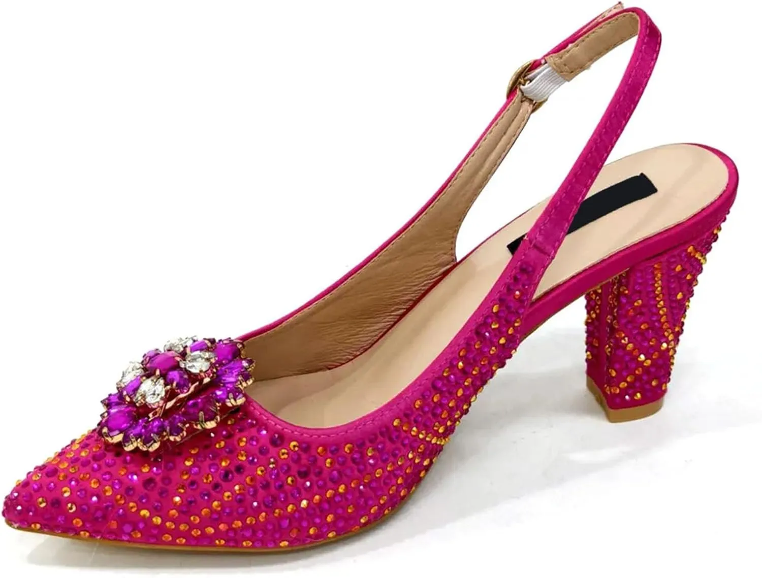 Women's Nigerian-Italian Sandal Set - Braided Leather Wedges & Matching Clutch for Beachside Weddings