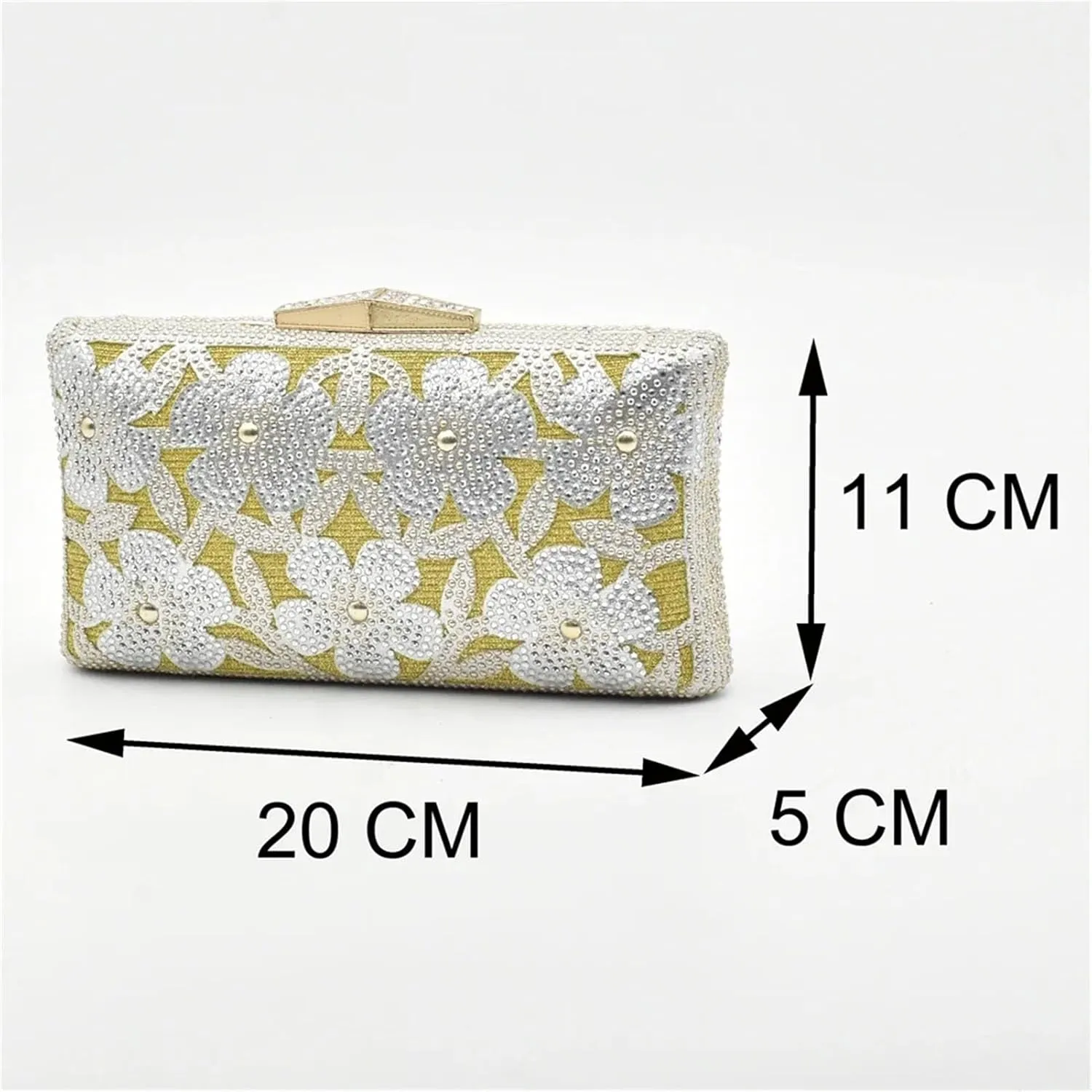Women's Silver African-Italian Set - Matching Pumps & Clutch for Nigerian Weddings and Evening Parties