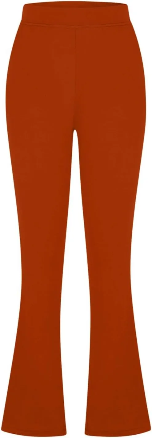Womens Stretchy Bootcut Dress Pants High Waist Office Work Business Casual Slacks with Pockets 2025 Trendy Clothes
