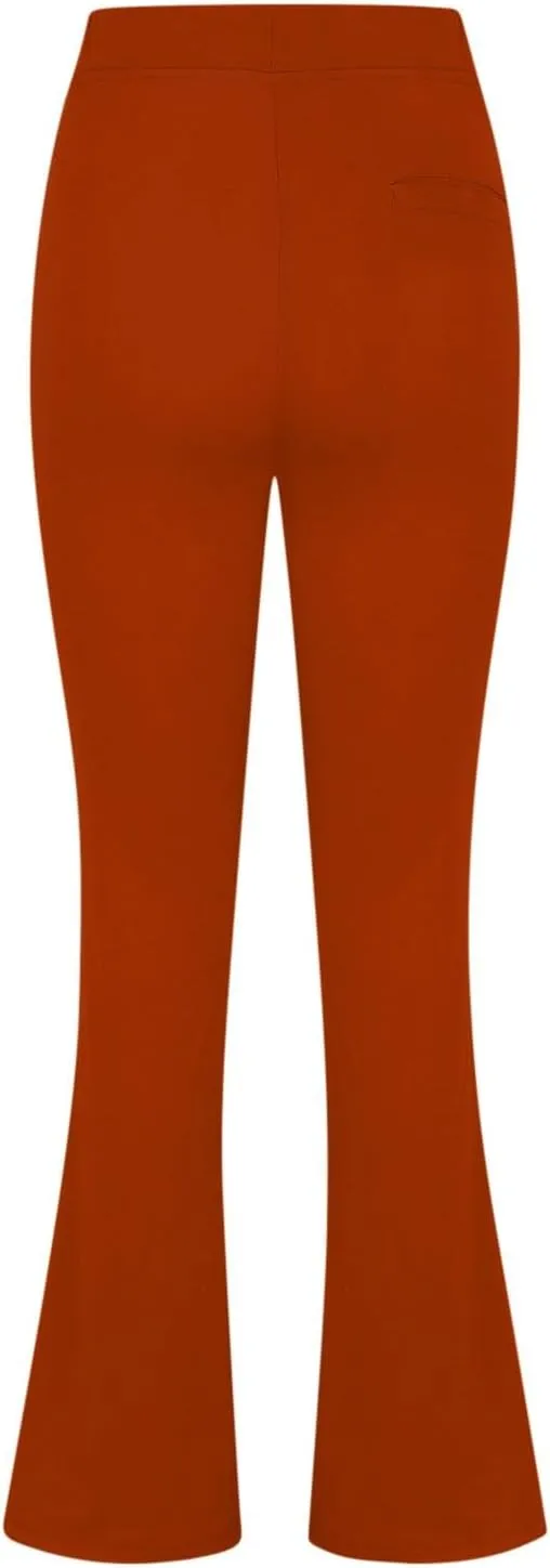 Womens Stretchy Bootcut Dress Pants High Waist Office Work Business Casual Slacks with Pockets 2025 Trendy Clothes