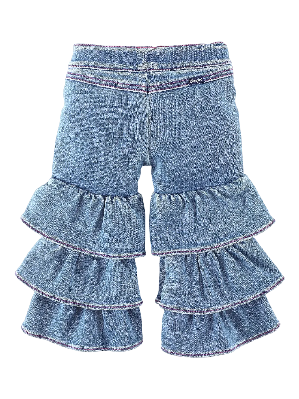 Wrangler Kid's Little Tiered Flare In Makenna Jeans