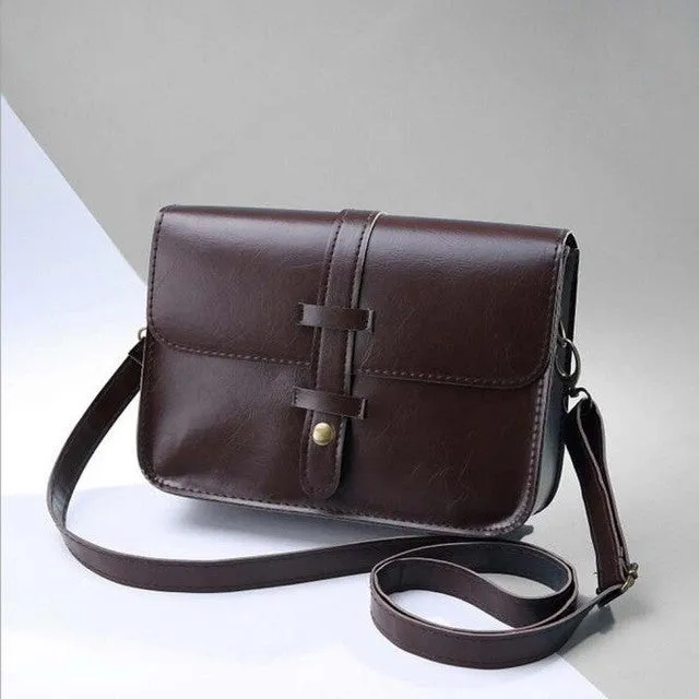 Xiniu Women Shoulder bag Vintage Purse Bag Leather Cross Body Shoulder Messenger Bag