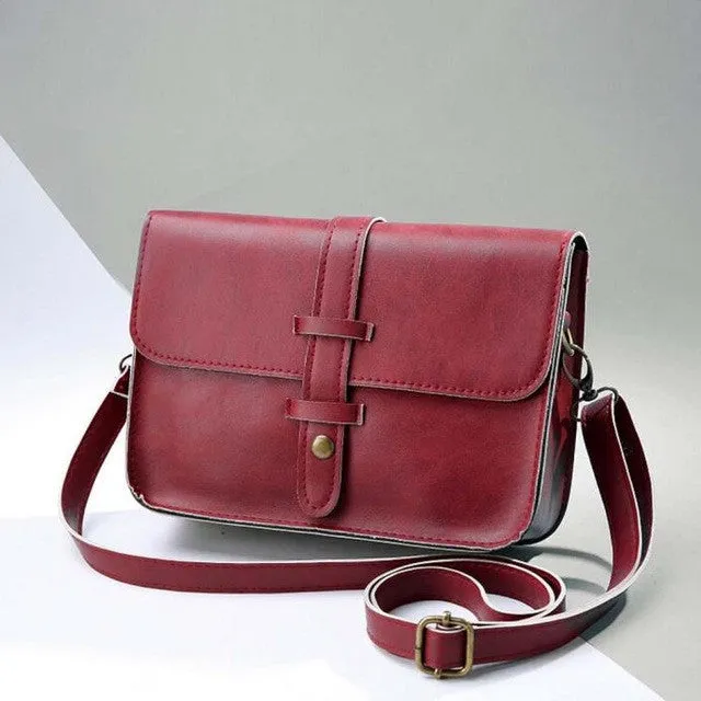 Xiniu Women Shoulder bag Vintage Purse Bag Leather Cross Body Shoulder Messenger Bag