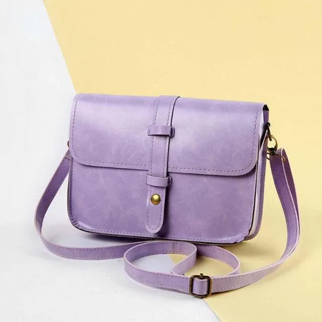 Xiniu Women Shoulder bag Vintage Purse Bag Leather Cross Body Shoulder Messenger Bag