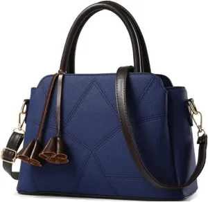 YAQUNICER Women Soft Synthetic PU Leather Satchel Crossbody Bag Large Capacity Top-Handle Handbags Clutches