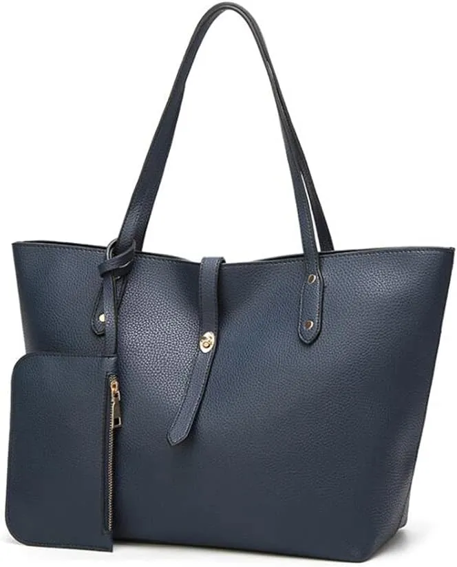 YAQUNICER Women Synthetic PU Leather Ladies Satchel Crossbody Hobo Large Capacity Top-Handle Handbags Shoulde Clutches Purse