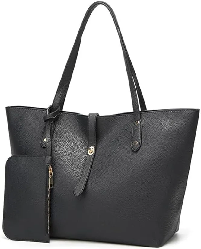 YAQUNICER Women Synthetic PU Leather Ladies Satchel Crossbody Hobo Large Capacity Top-Handle Handbags Shoulde Clutches Purse